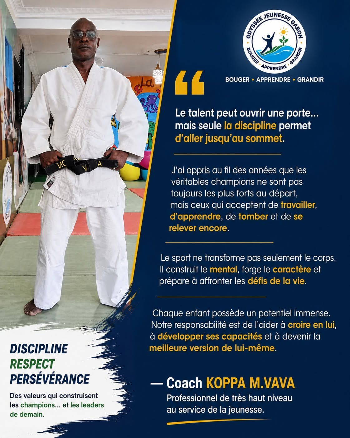 Portrait de Bertin KOPPA MOUNIENGUET VAVA